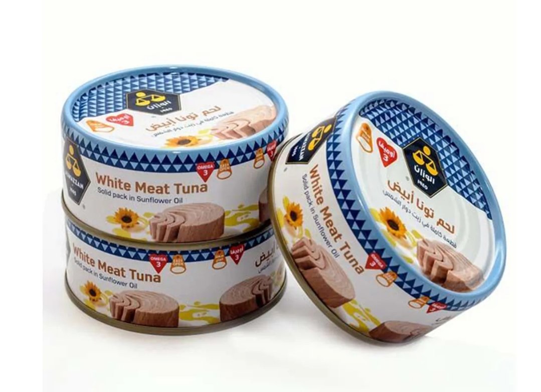 تونا بزيت دوار الشمس الوزان عرض ٣ حبة