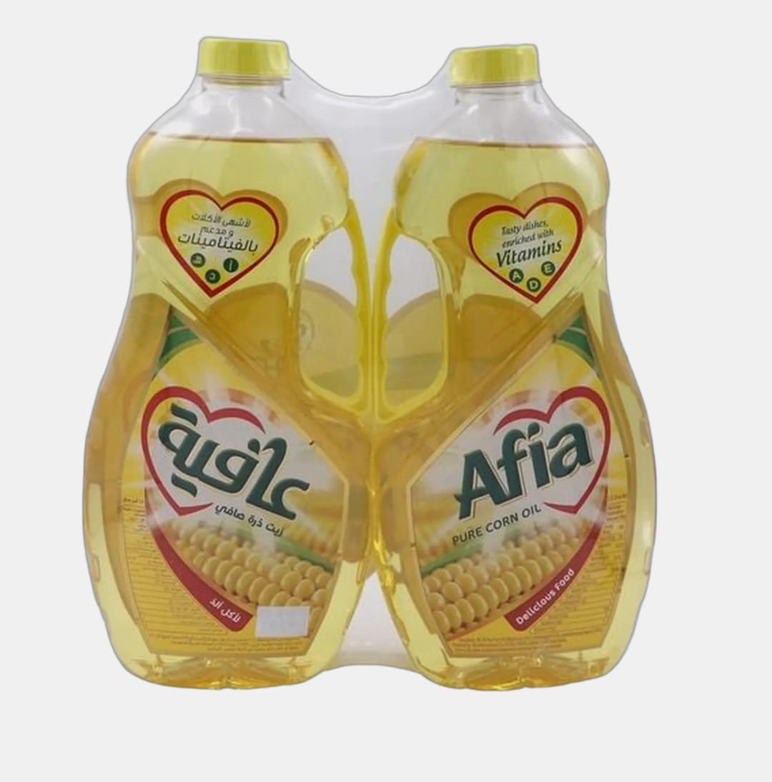 عرض زيت ذرة عافية 1.5 لتر (2 حبة) - توفير وجودة | متجر خزين